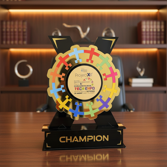 Ultra Premium Champions Customised Trophy