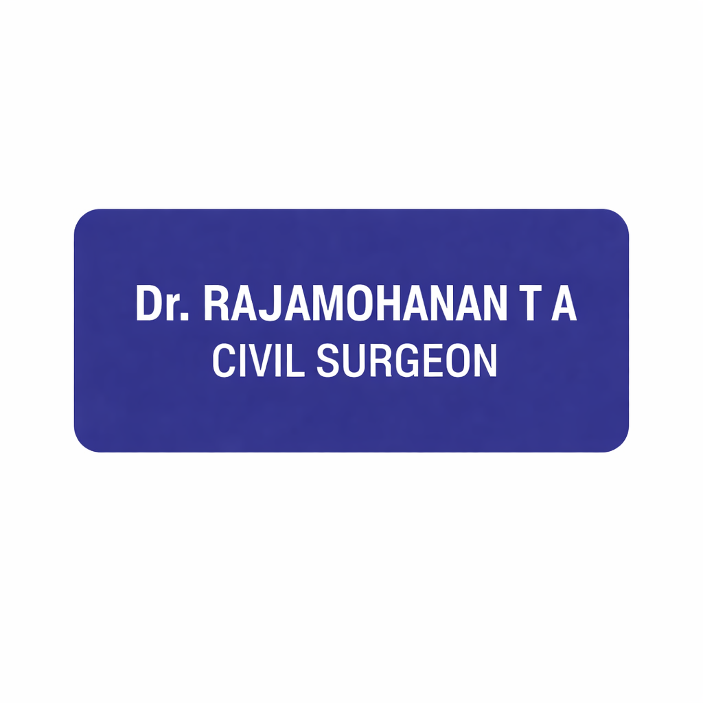 Custom Acrylic Name Badge for Professionals Perfect for Doctors, Nurses Bulk order Minimum 10 pcs
