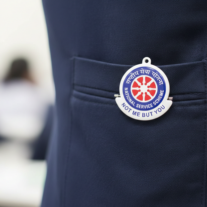 Acrylic Name Badge – Round Shape