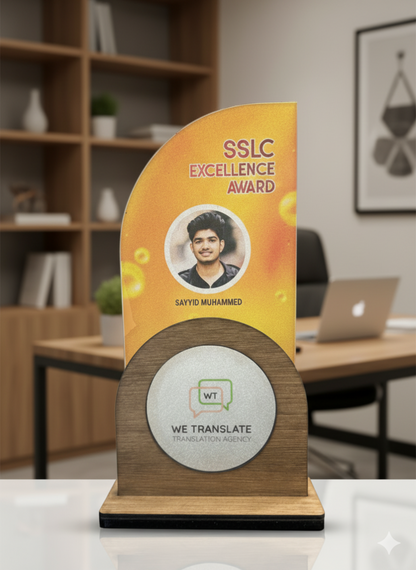 Celebrating Excellence, Honoring Achievements or gifting someone special  Memento