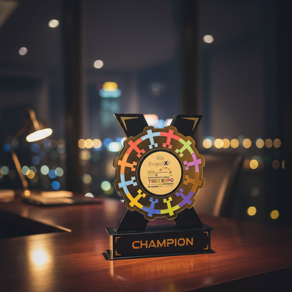 Ultra Premium Champions Customised Trophy