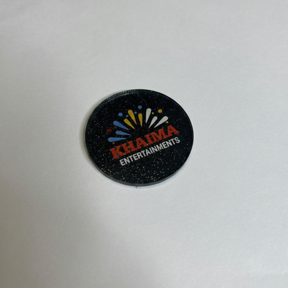 Acrylic Name Badge – Round Shape