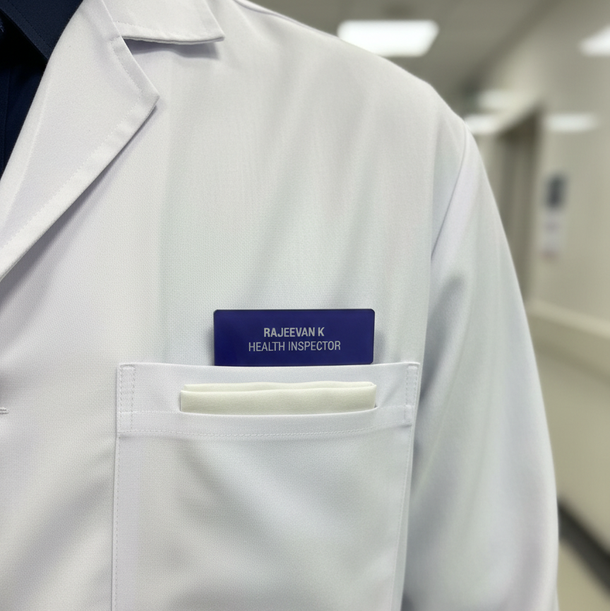 Custom Acrylic Name Badge for Professionals Perfect for Doctors, Nurses Bulk order Minimum 10 pcs