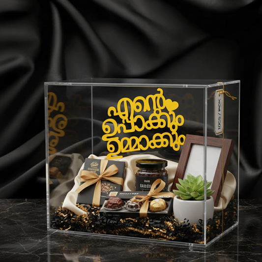 ✨Ente Ummakkum Uppakkum❤️ 10 Pieces-  Premium Acrylic Cuttings for Crafts, Hampers & Gifting