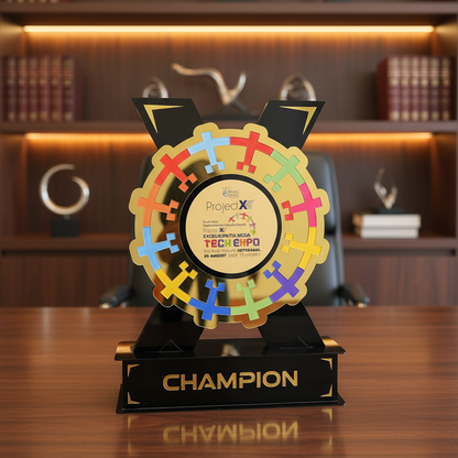 Ultra Premium Champions Customised Trophy