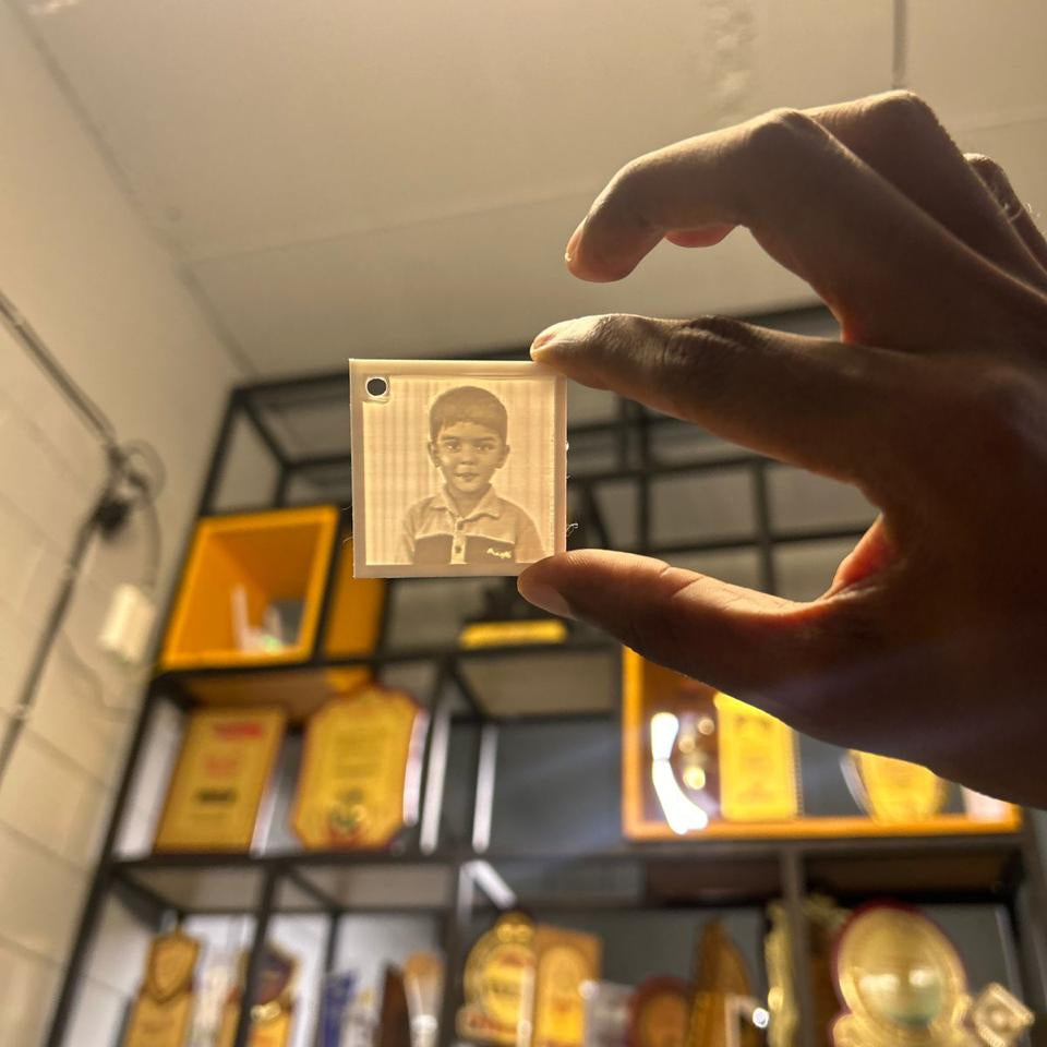 3D Magic Photo Keychain