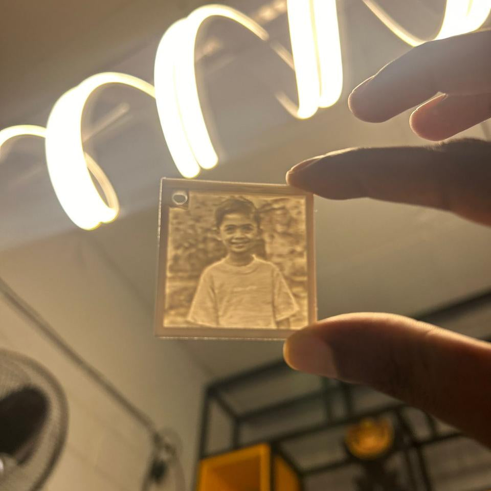 3D Magic Photo Keychain